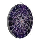 Paarse supersonische snelheid dartbord (Voorkant Links)