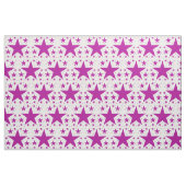 Paarse superstar Collectie Pattern Fabric Stof (Fat Quarter)