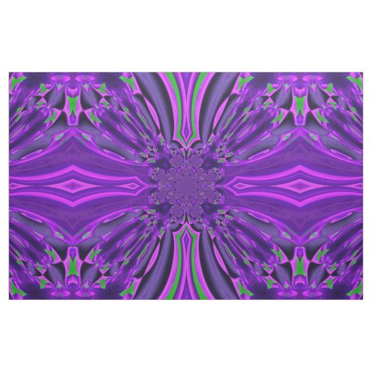 Paarse swirl ontwerpstof stof (Yard (91,4 cm))