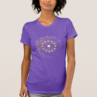 Paarse t-shirt
