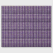 Paarse tartan stof: gestructureerde achtergrond. cadeaupapier (Vlak)