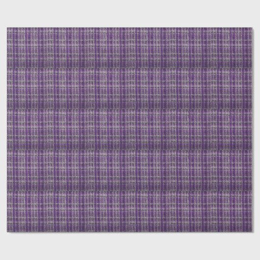 Paarse tartan stof: gestructureerde achtergrond. cadeaupapier (Vlak)