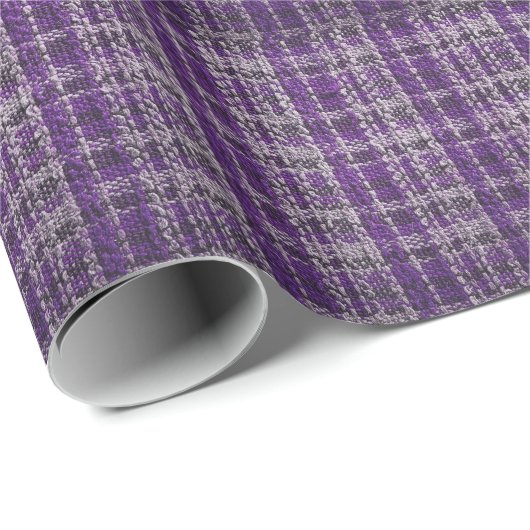 Paarse tartan stof: gestructureerde achtergrond. cadeaupapier (Rol Hoek)
