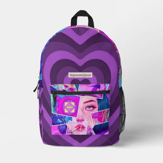 paarse tas (Voorkant)