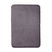 Paarse Taupe Solid Color Badmat (Voorkant Verticaal)