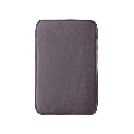Paarse Taupe Solid Color Badmat (Voorkant Verticaal)