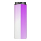 Paarse Teacher's Gift Fox Thermosbeker (Achterkant)