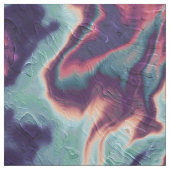 Paarse Teal Marmer Geode Fusie Stof (Swatch)