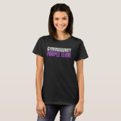 Paarse Team Cybersecurity Ethische Hacking Cyber S T-shirt (Voorkant volledig)