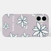paarse telefoonhoes Case-Mate iPhone case (Achterkant (horizontaal))