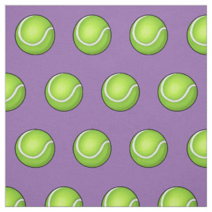 Paarse Tennis Ball Stof