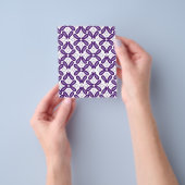 paarse, textiel, organisme, violet, kunst, lettert flyer (Hand)
