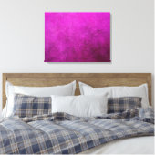 Paarse textuur canvas afdruk (Insitu (Slaapkamer))