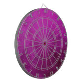 Paarse textuur dartbord (Voorkant Links)