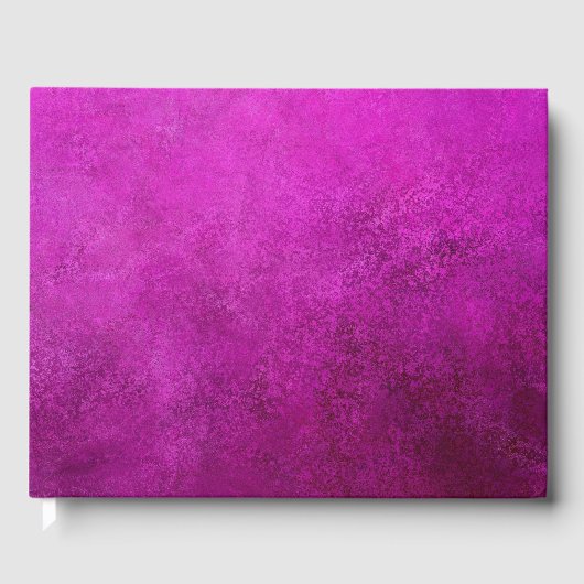 Paarse textuur gastenboek (Voorkant)