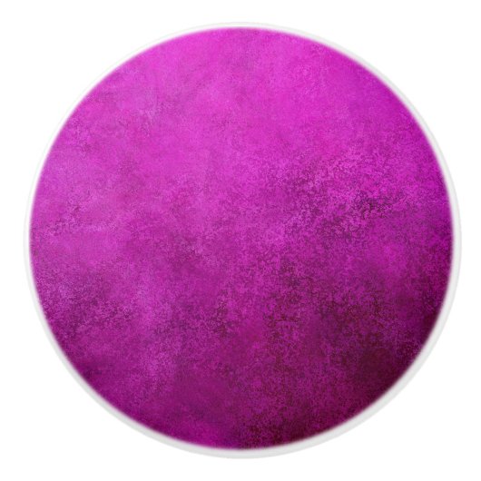 Paarse textuur keramische knop (Voorkant)