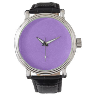 Paarse textuur oppervlak met wervelend patroon horloge