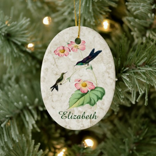 Paarse thornbill Ornament (Boom)