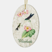 Paarse thornbill Ornament (Links)