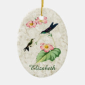 Paarse thornbill Ornament (Voorkant)