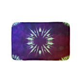 Paarse Tie Dye Badmat (Voorkant)