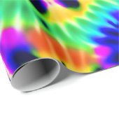 Paarse Tie Dye Cadeaupapier (Rol Hoek)