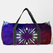 Paarse Tie Dye Grote Plunjezak (Voorkant)