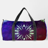 Paarse Tie Dye Grote Plunjezak (Achterkant)