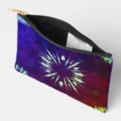 Paarse Tie Dye Klein Etui (Open)