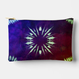 Paarse Tie Dye Klein Etui