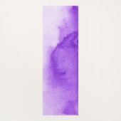 Paarse Tie Dye met Gouden Mandalas Aangepaste Naam Yogamat (Achterkant)