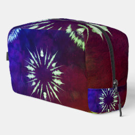 Paarse Tie Dye Toilettasje