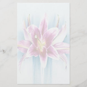 Paarse Tiger Lilly Stationery Briefpapier