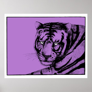 PAARSE TIGER POSTER