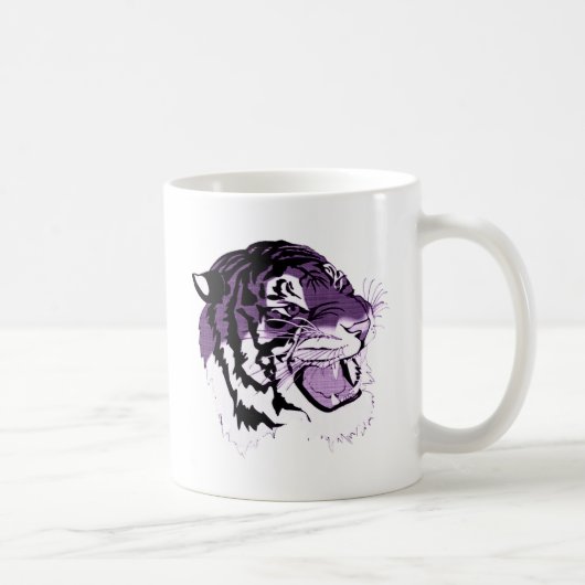 Paarse tijger koffiemok (Rechts)