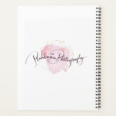 Paarse Tijger Lily Planner (Achterkant)