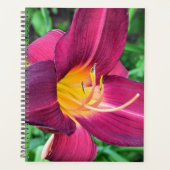 Paarse Tijger Lily Planner (Voorkant)