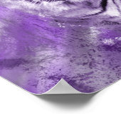 Paarse tijger poster (Hoek)