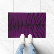 Paarse Tijgerhuidprint