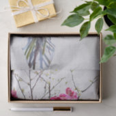 Paarse tijgerorchideeën tissuepapier (Geschenk)