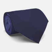 Paarse Tint Gekristalliseerd Patroon Stropdas (Opgerold)