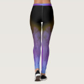 paarse tint leggings (Achterkant)