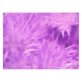 Paarse tinten bloemen getransformeerd tafelkleed (Voorkant (Horizontaal))