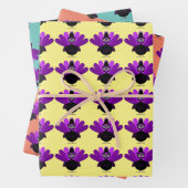 Paarse Tom Turkije Inpakpapier Vel (In situ)