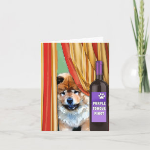 PAARSE TONG PINOT door Sandra Miller Kaart