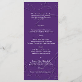 Paarse Toon op Tone Linked Hearts Menu