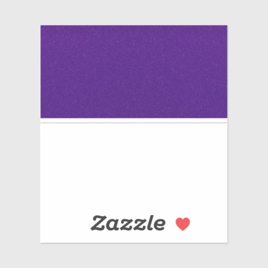 Paarse Top-Band Custom Vinyl Sticker (Vel)