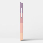 Paarse tot gele kleurenpalet Monogram Case-Mate iPhone Case (Achterkant / Links)