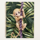 Paarse Touw Aap Planner (Voorkant)