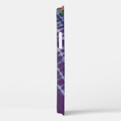 Paarse Tracks Tie Dye Case-Mate iPhone Case (Achterkant / Rechts)